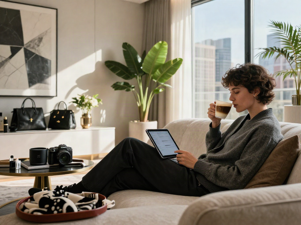Gaya hidup mewah dengan LUXURY 111 di apartemen modern yang elegan.